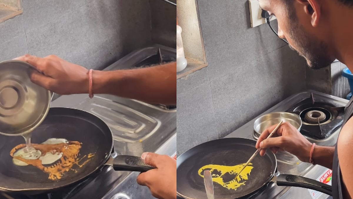 அடேங்கப்பா… நீங்க ஒரு ஆர்டிஸ்ட்ன்னு நிரூபிச்சிட்டீங்க… முட்டையின் மஞ்சள் கருவில் மோனா லிசாவின் புகைப்படத்தை வரைந்த வாலிபர்…  வைரலாகும் வீடியோ…!!!