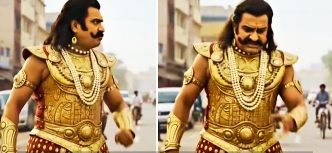 “சொல்லு டா மகனே”…. நான் உனக்கு மகனா?…. ராவணனும், காந்தியும் வாக்குவாதம் செய்யும் சம்பவம்… வைரலாகும் AI வீடியோ…!!!