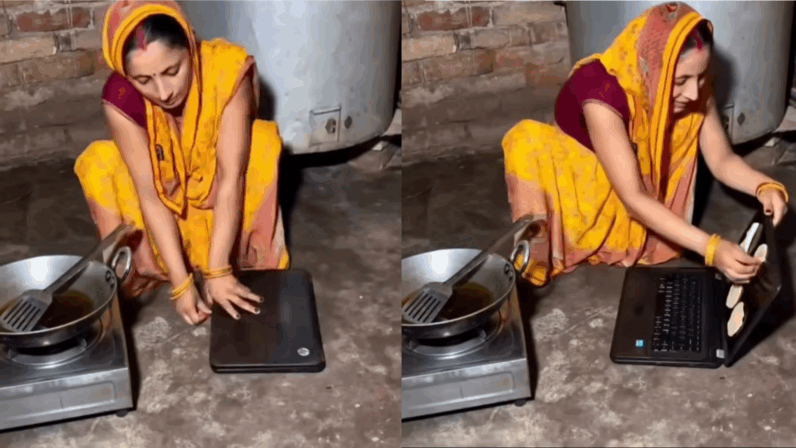 பார்த்தாலே தலை சுத்துது..! “இது லேப்டாப்பா இல்ல பூரிக்கட்டையா”..? என்னம்மா இப்படி பண்றீங்களே… சிரிக்கவா திட்டவா… என்ன கொடுமை சார் இது..!!