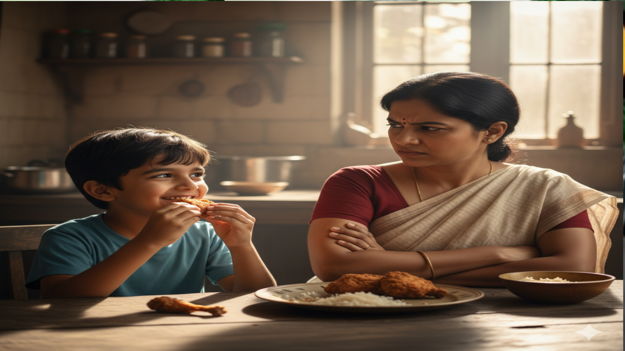 குழந்தை சிக்கன் கேட்டது குத்தமா…. 7 வயது மகனை அடித்தே கொன்ற கொடூரத் தாய்…. அதிர்ச்சி சம்பவம்….!!