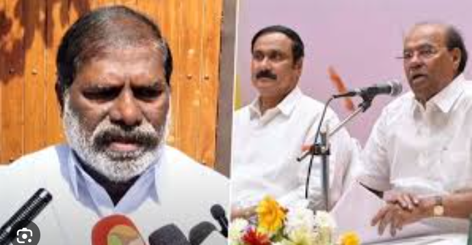 “ராமதாஸ் தான் கட்சியின் தலைவர்”… முகவரி மோசடி செய்து தேர்தல் ஆணையத்திடம்… அன்புமணி மீது ஜிகே மணி பகீர் குற்றசாட்டு… அதிர்ச்சியில் பாமகவினர்..!!