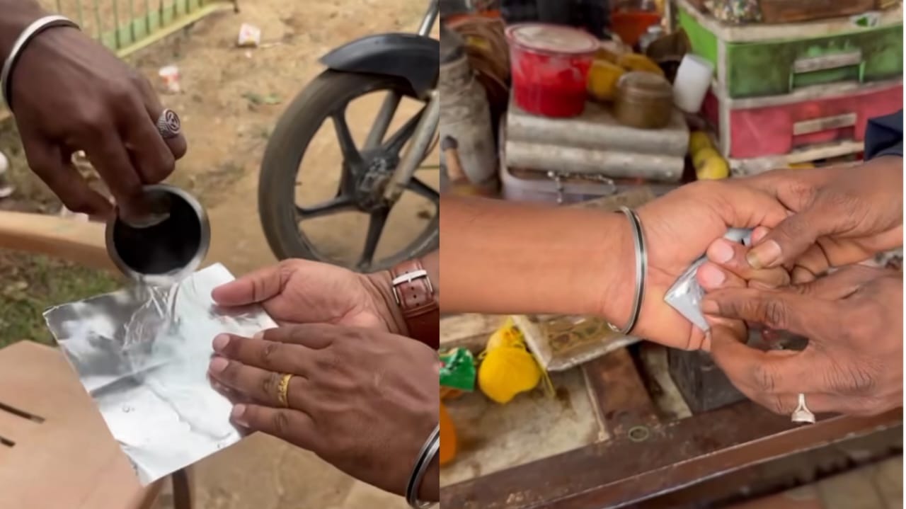 மாயமில்லை மந்திரமில்லை..! “தானாக வெப்பமாகும் தகடு”… எல்லாமே அறிவியல் தான்… அழகாக விளக்கம் சொன்ன வாலிபர்.. இவ்வளவு நாளா இது தெரியாம போச்சே..!!!