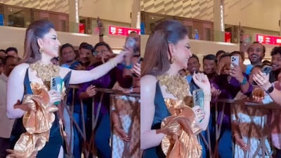 OMG… செல்பி எடுக்க செல்போனை நீட்டிய ரசிகர்கள்… போனை பிடுங்கி எடுத்துச் சென்ற பிரபல நடிகை… அடுத்து என்ன நடந்தது தெரியுமா?.. வைரலாகும் வீடியோ..!!