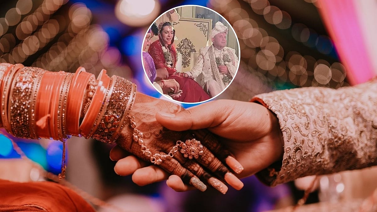 “சுற்றுலாவுக்காக வந்த உக்ரைன் ஜோடி”… இந்தியாவில் இந்து முறையில் திருமணம்… காரணம் என்ன?… வைரலாகும் வீடியோ…!!!