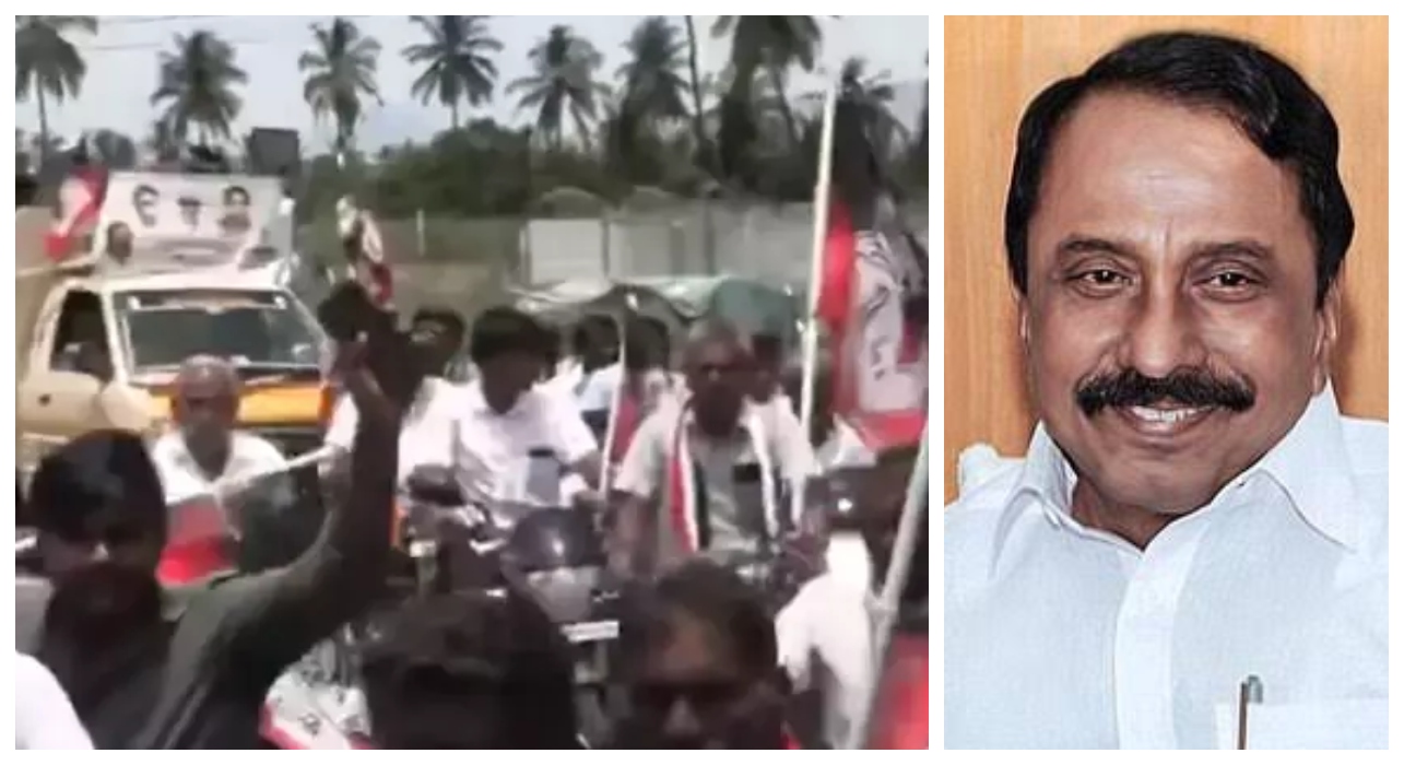 செங்கோட்டையனுக்கு எகிறும் மவுசு..! “பைக்கில் வீட்டிற்கு படையெடுத்த ஓபிஎஸ் ஆதரவாளர்கள்”… பட்டாசு வெடித்து கொண்டாட்டம்… பரபரப்பில் அதிமுக…!!!!