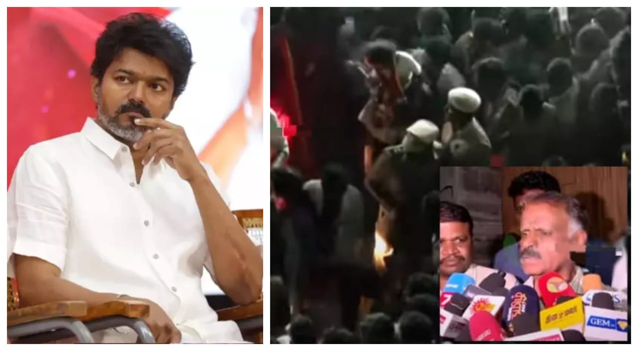 “சுக்கு நூறாக உடைந்த விஜய்”… இந்த துயரத்தில் இருந்து அவர் மீண்டு வரணும்…. போலீசாரின் ஒரு நிபந்தனையை கூட மீறல… தவெக வழக்கறிஞர் பரபரப்பு பேட்டி..!!!