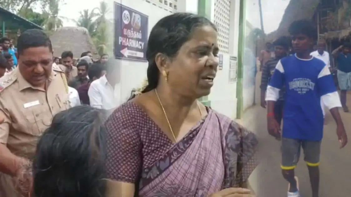 தலைக்கேறிய மதுபோதை… நடுரோட்டில் ஹெச்.எம்- ஐ கட்டையால் தாக்கிய முன்னாள் மாணவர்…. அதிர்ச்சி சம்பவம்…!!!