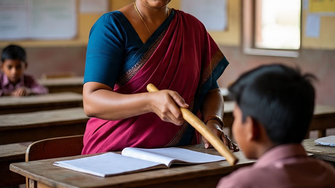 அடகொடுமையே… பள்ளியில் ஜெபம் முடிந்ததும் மாணவர்கள் காலில் விழாததால் சரமாரியாக தாக்கிய கொடூரம்… 2 பேர் காயம்.. அதிர்ச்சி சம்பவம்…!!!