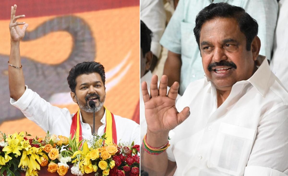 விஜய் – க்கு ஆதரவாக நிற்கும் எடப்பாடி : ஆனா ஆதவ் அர்ஜுனா என்ன சொன்னாரு தெரியுமா…? கொந்தளிக்கும் அதிமுக தொண்டர்கள்… வைரலாகும் வீடியோ…!!