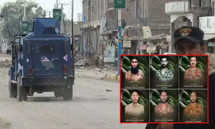 பாகிஸ்தானில் நடந்த சக்தி வாய்ந்த வெடிகுண்டு தாக்குதல்… கேப்டன் உட்பட 6 ராணுவ வீரர்கள் பலி… பரபரப்பு சம்பவம்..!!!!