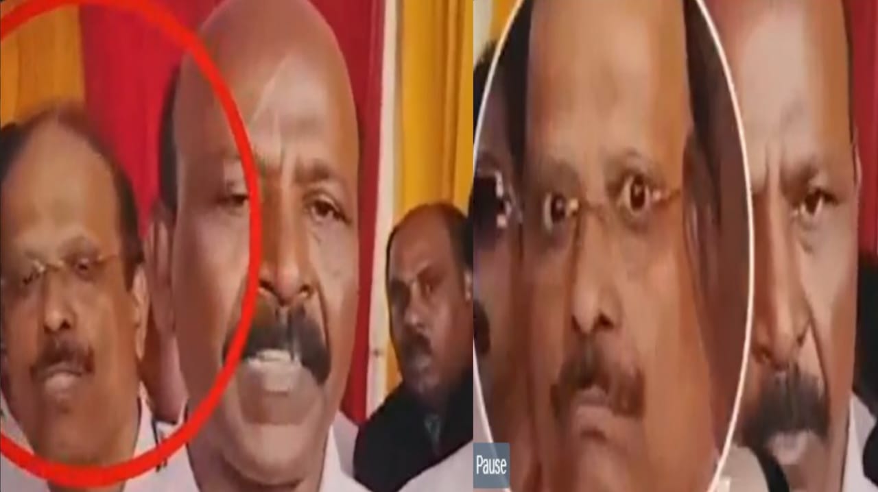 சார் மாத்திரை மருந்து இல்ல சார்…. அமைச்சர் இருக்காரு சும்மா இரு….  நாக்கால் சைகை காட்டிய டீன்…. வைரலாகும் வீடியோ…!!