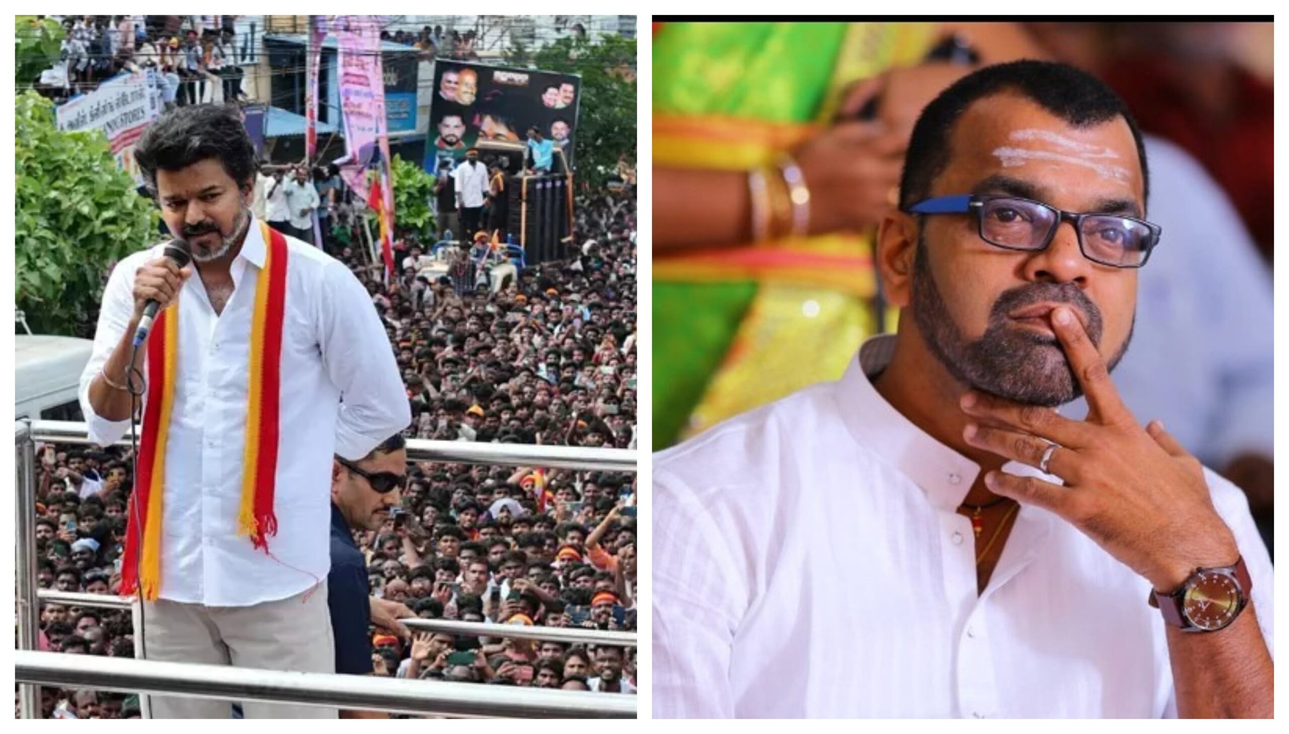 “பிரச்சனையில் விஜய் தனித்து விடப்பட்டுள்ளார்!”… விஜய்க்கு கூட்டணி ஆதரவு அவசியம்… நடிகர் தாடி பாலாஜி கருத்து..!!!