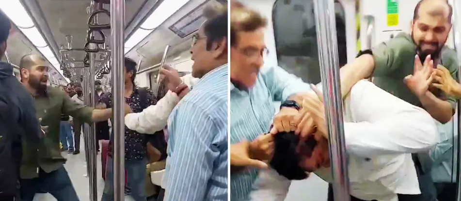 “என் அம்மாவ திட்டுறியா” சண்டைக்கு வந்த இளைஞர்…. ஒரே உதையில் கவுத்த முதியவர்…. அதிர்ச்சி வீடியோ….!!!