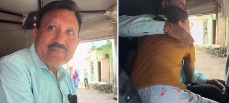 தாயாய் மாறிய மகள்….  என் பொண்ணு எனக்கு அறிவுரை சொல்றா…. ஆனந்த கண்ணீர் சிந்தும் அப்பா…. வைரலாகும் நெகிழ்ச்சி வீடியோ….!!