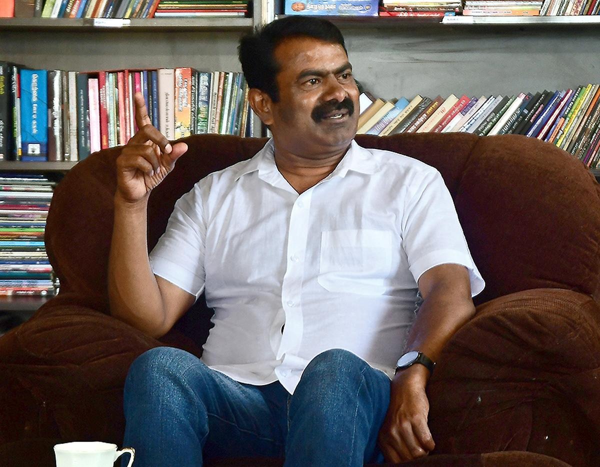 தமிழ் தேசியத்தை தப்பா பயன்படுத்துறாரா….? படங்களை சீமான் விமர்சிக்க காரணம் என்ன….? வைரலாகும் காணொளி….!!