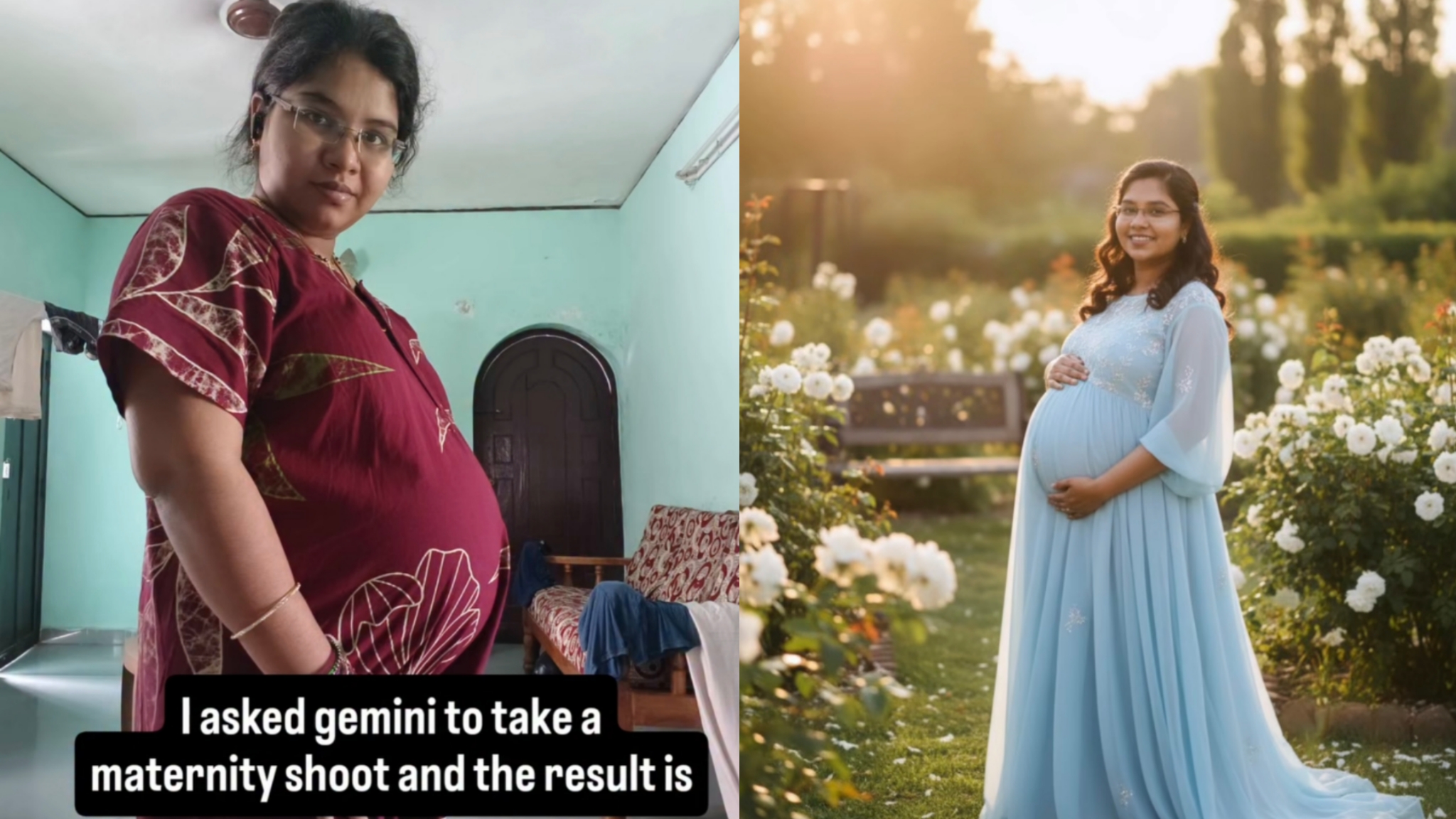 ரூ50,000 – 60,000 செலவாக வேண்டிய வேலை…. கர்ப்பணி பெண்ணுக்கு இலவசமாக செய்து கொடுத்த AI…. வைரலாகும் வீடியோ…!!