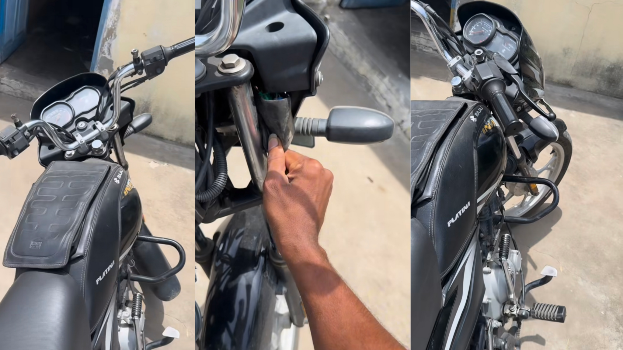 திருட்டில் இருந்து பைக்கை பாதுகாப்பது எப்படி…? “திருடர்கள் ரகசியத்தை உடைத்த இளைஞர்” வைரலாகும் வீடியோ…!!