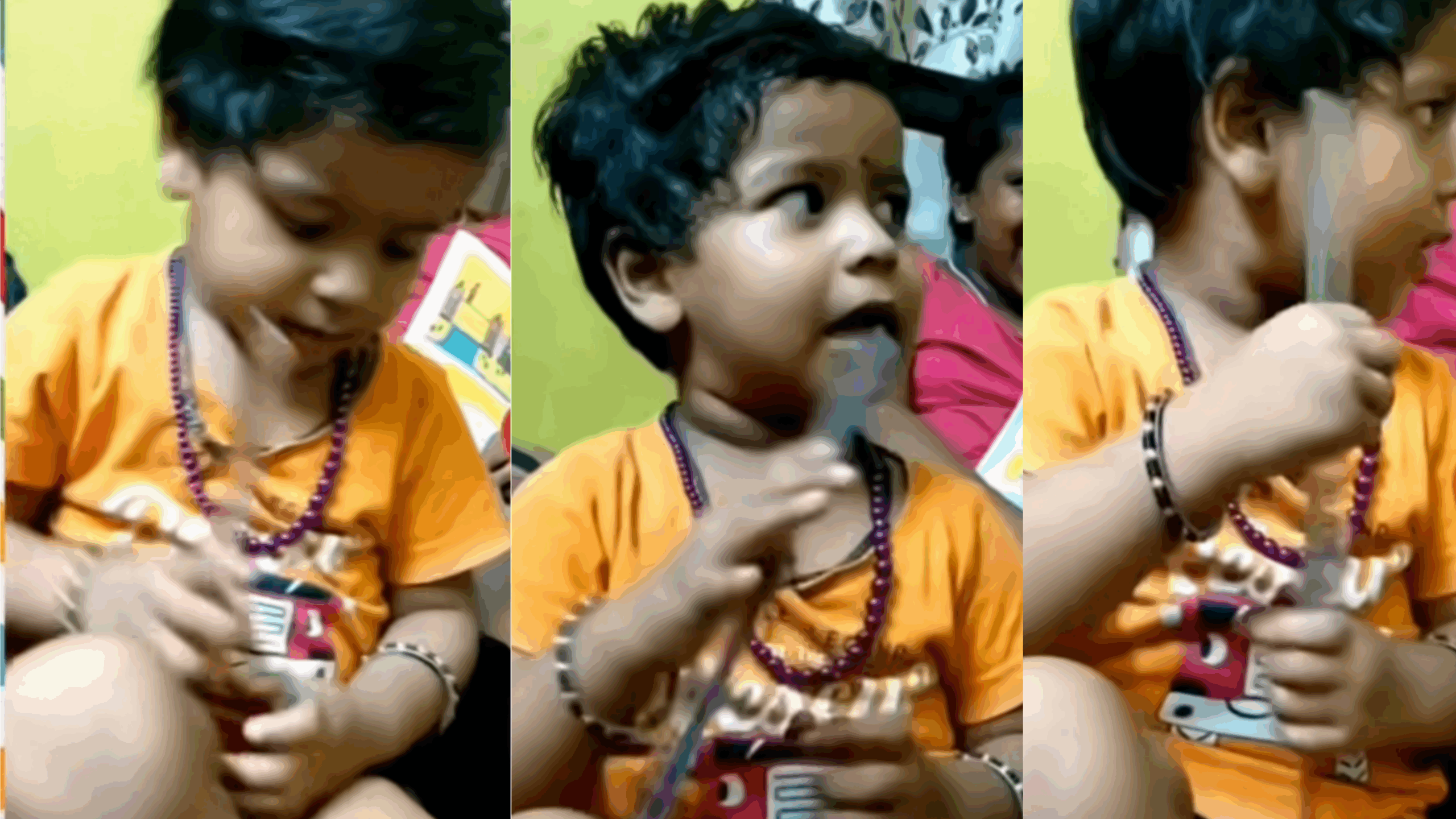 வெயிட் பண்ணு…. வெயிட் பண்ணு…. பச்ச குழந்தையப்ப போதும்பா…. குழந்தையின் கியூட் வீடியோ இணையத்தில் வைரல்..!!