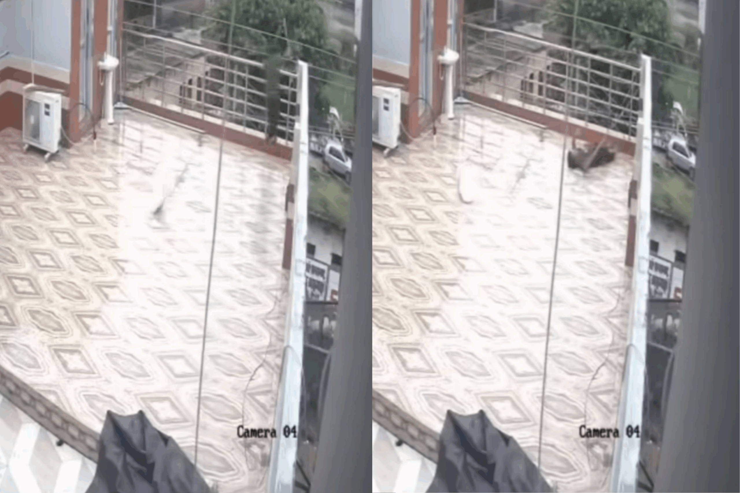 கவனமா இருக்க வேண்டாமா…. குரங்கு விரட்ட நினைச்சி உயிரே போயிருக்கும்…. நொடியில் பாய்ந்த மின்சாரம்…. வைரலாகும் அதிர்ச்சி வீடியோ….!!