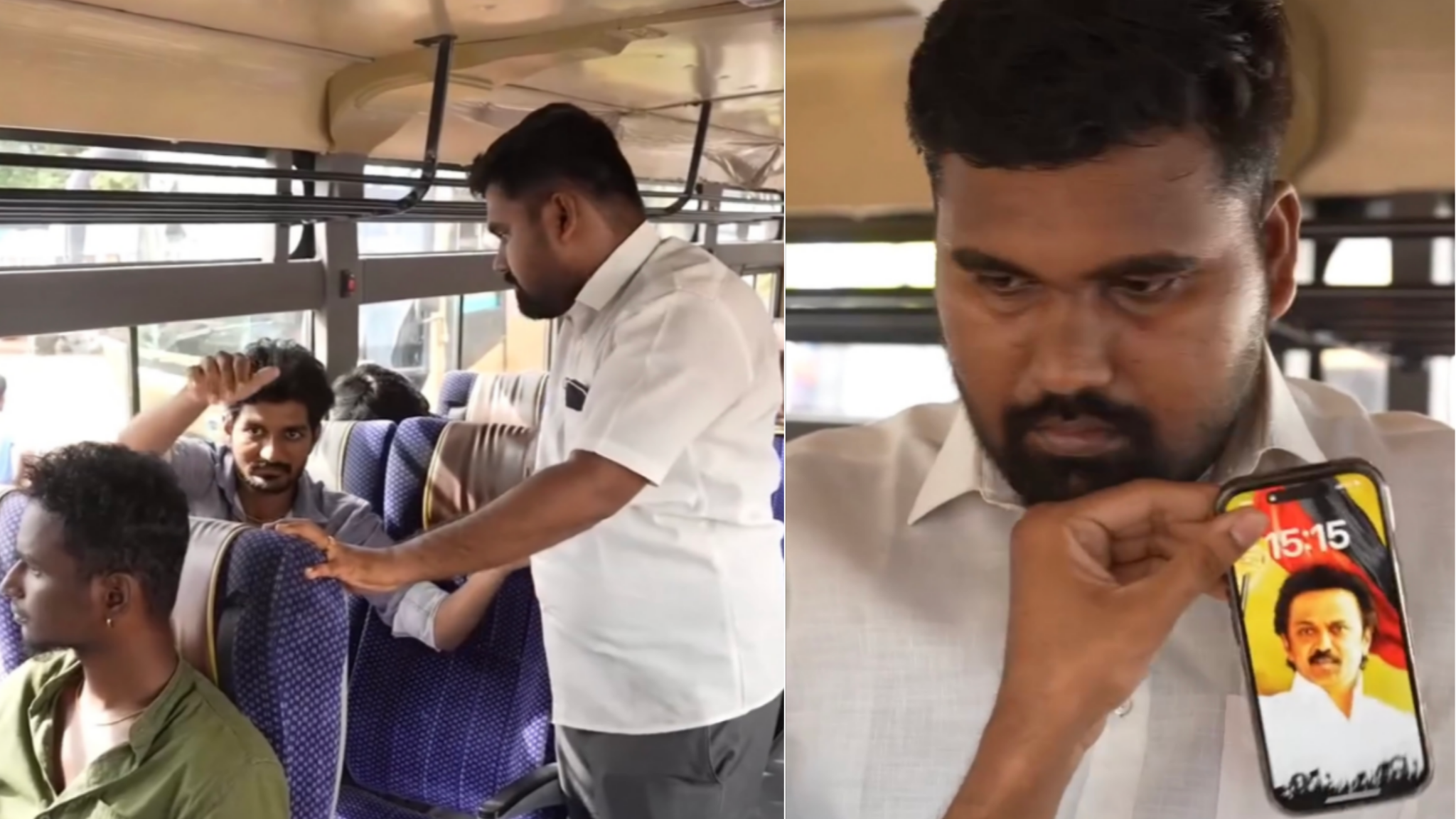 குடும்பமா உட்கார இதென்ன….? நூதன வீடியோவால் DMK வை போட்டுடைத்த இளைஞர்…. வைரலாகும் வீடியோ…!!