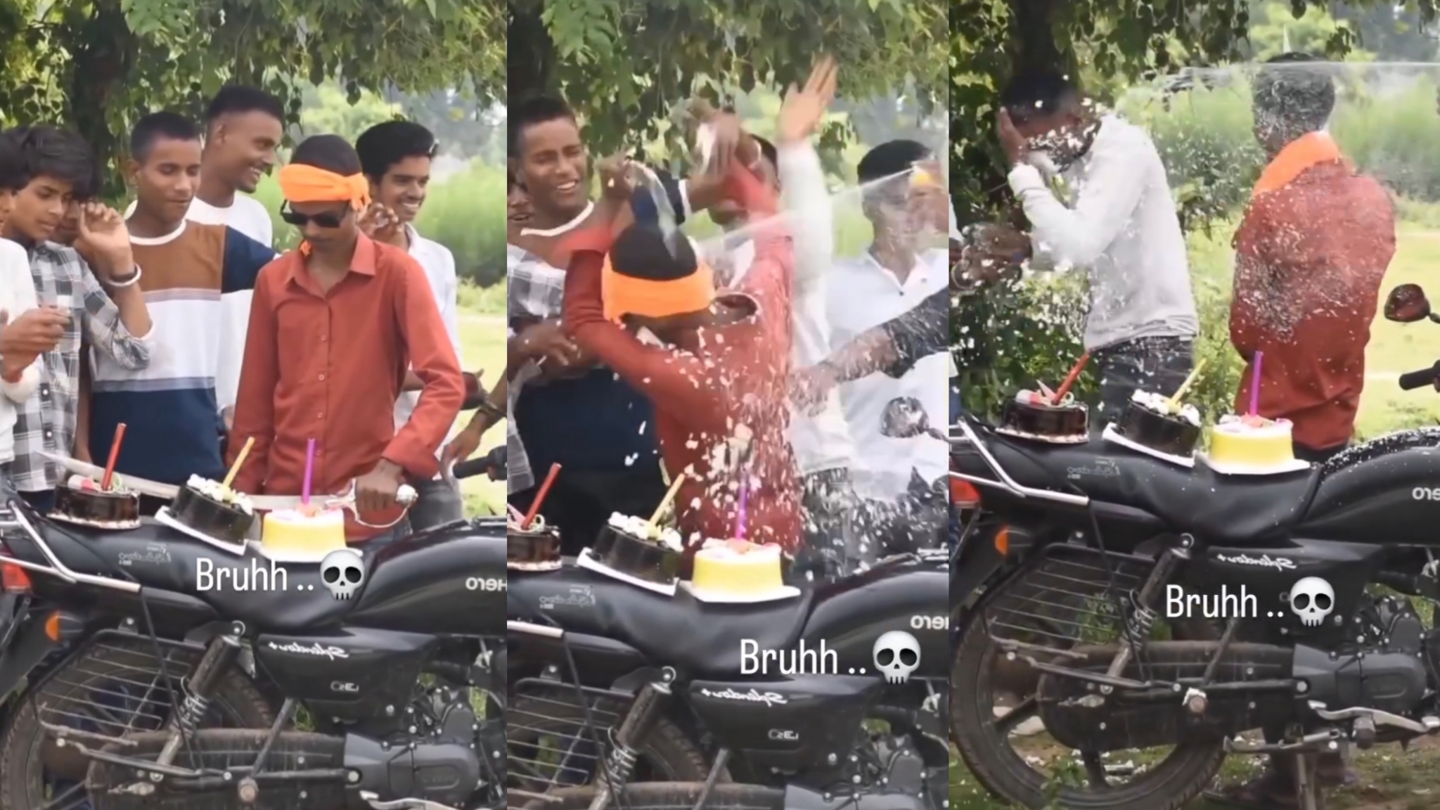 உச்சகட்ட தற்குறித்தனம்….. கொஞ்சம்னா கண்ணு போயிருக்கும்….இணையத்தில்  வைரலாகும் வீடியோ…!!