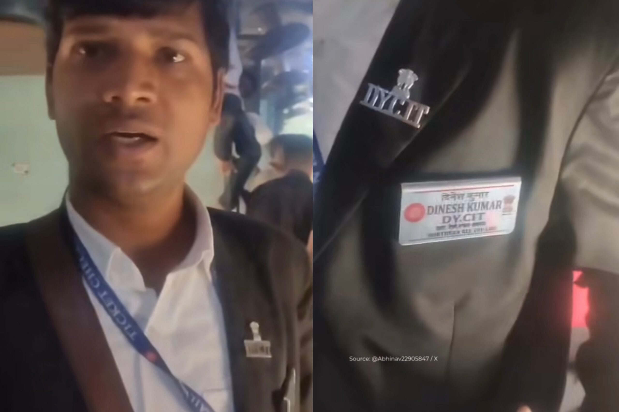 உண்மை அம்பலம்…. ரயிலில் டிக்கெட்டுக்கு லஞ்சம் வாங்கிக் குவித்த TTE…. சமூக வலைதளங்களில் வெடித்த சர்ச்சை…. மன்னிப்பு கோரிய ரயில்வே நிர்வாகம்….!!