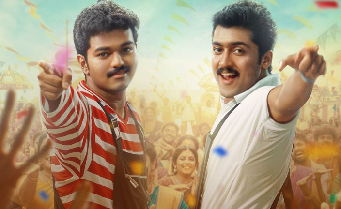 பல வருடங்களுக்கு பின்…. மீண்டும் திரையில் இணையும் விஜய் – சூர்யா காம்போ…. வைரலாகும் போஸ்டர்…!!