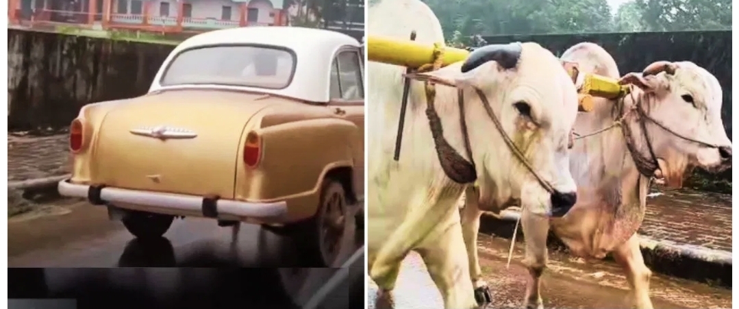 அம்புட்டு அறிவாளிகளும் நம்ம நாட்டுல தான் இருக்காங்க..!  மாட்டு வண்டி கார்… ‌ நவீன காலத்தில் இது சகஜமப்பா… இந்த வீடியோவை பார்த்தால் நீங்களே அசந்து போயிடுவீங்க..!!!
