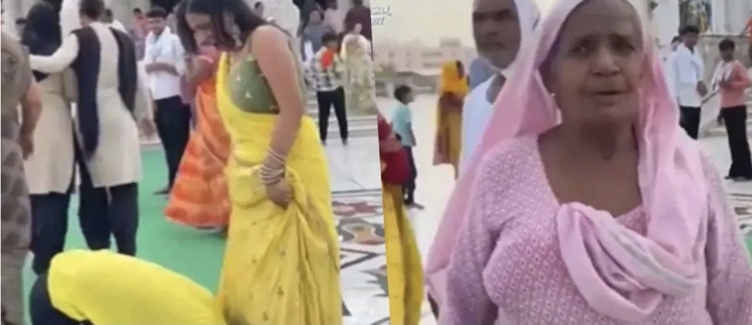 ​”உனக்கு புத்தி போயிடுச்சா?” அவ காலைத் தொடலாமா….?  நெட்டிசன்களை ஆச்சரியப்படுத்திய பாட்டி-பேரன் உரையாடல்…. வைரலாகும் வீடியோ….!!