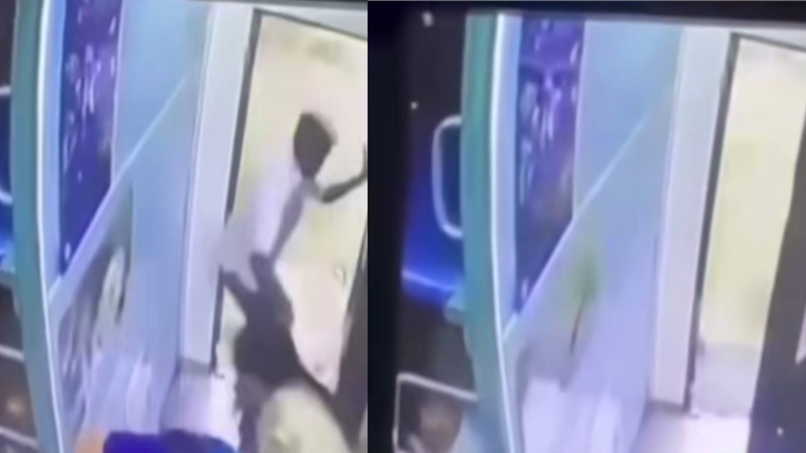 உசுர விட நகை தான் முக்கியம்… செயினை பறித்த நொடியில் ஓடும் ரயிலில் இருந்து குதித்த திருடன்… வைரலாகும் வீடியோ…!!