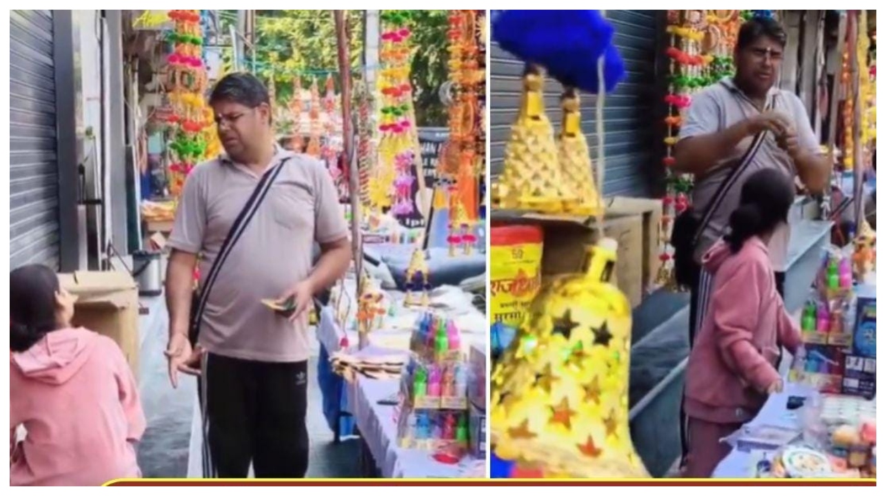 வாய் பேச முடியாத தந்தை… அப்பாவின் குரலாக மாறிய மகள்… எவ்வளவு அழகா வியாபாரம் பண்றாங்க… வைரலாகும் நெகிழ்ச்சி வீடியோ…!!!