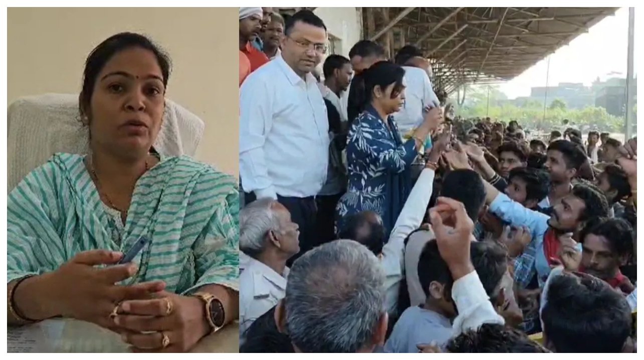 “உரம் டோக்கன் வாங்க கும்பல் கும்பலாக வந்த விவசாயிகள்”… கோபத்தில் பளார் விட்ட தாசில்தார்… வைரலாகும் அதிர்ச்சி வீடியோ..!!
