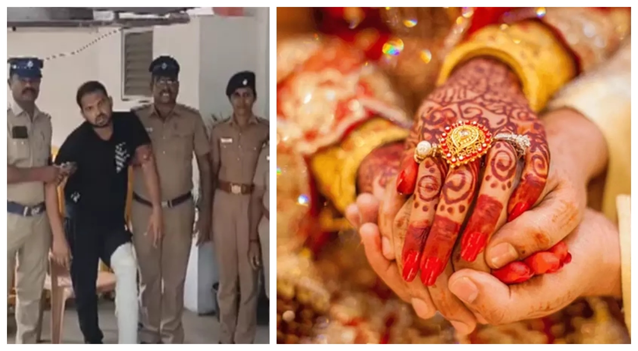 “10 பெண்கள்”.. 11-வது திருமணத்திற்கு ரெடியான கல்யாணராமன்… மேட்ரிமோனியில் மாப்பிள்ளை தேடும் பெண்களை குறி வைத்து மோசடி செய்த மன்மதன்… சிக்கியது எப்படி..?