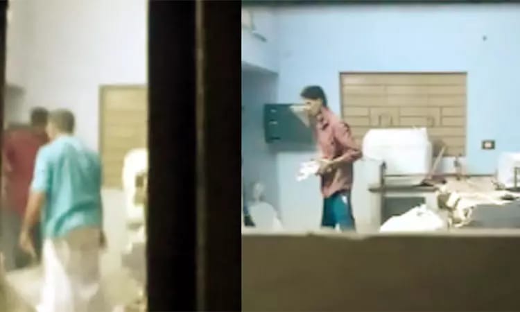 அரசு பள்ளியில் நள்ளிரவில் வந்திறங்கிய வண்டிகள்..! “அவசர அவசரமாக நடந்த பகீர் சம்பவம்”… பாடப்புத்தகங்கள் மீதே கைவைத்த அதிர்ச்சி… பாய்ந்தது ஆக்‌ஷன்..!