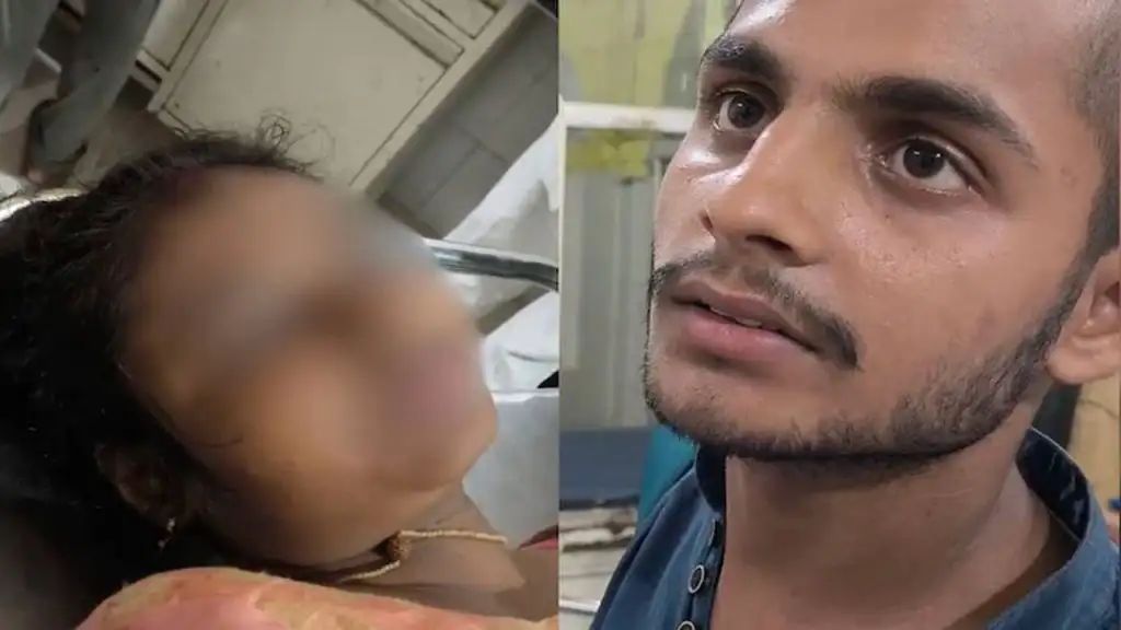 15 வயது இளைய ‘மருமகன்’ மீது மோகம்…. கள்ளக்காதல் முறிவால் விபரீதம் முடிவு…. போலீசார் கண் முன் நடந்த அசம்பாவிதம்….!!