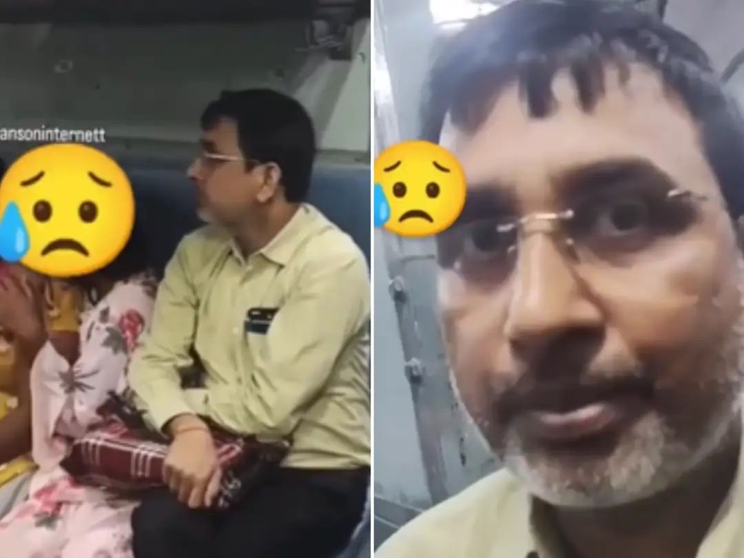ரயிலில் கூட்டம் இல்லை… இருந்தாலும் சிறுமியின் அருகே அமர்ந்து அசிங்கம் செய்த நபர்… வைரலாகும் அதிர்ச்சி வீடியோ…!!!