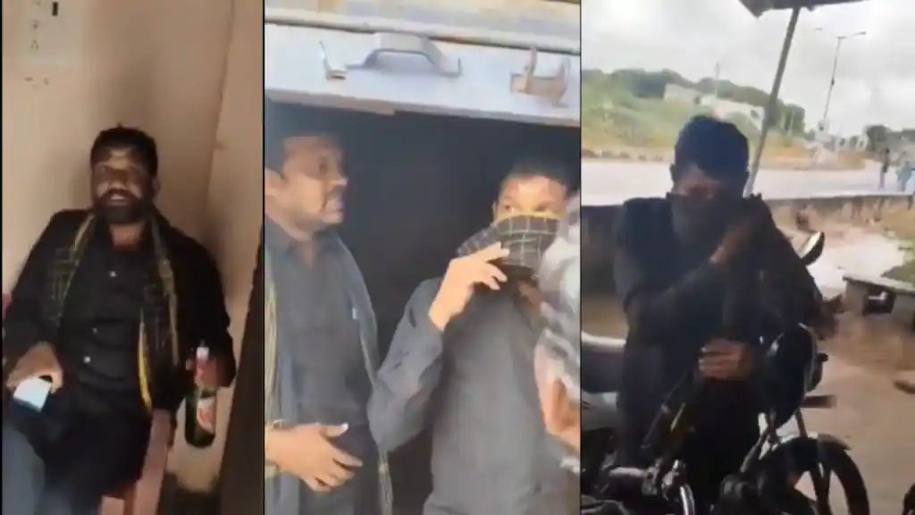 வெட்கக்கேடு! ஐயப்ப சாமிக்கு மாலை போட்டுட்டு இப்படி பண்ற…. பீர் பாட்டிலோடு சிக்கிய நபர்…. கோபத்தில் கொந்தளித்த ஐயப்ப பக்தர்கள்…. இணையத்தில் கண்டனம்….!!