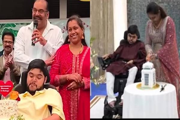 நடிகர் நெப்போலியன் வீட்டில் விசேஷம்! மகன் தனுஷ் – அக்‌ஷயா தம்பதிக்கு குவியும் வாழ்த்துக்கள்..!!