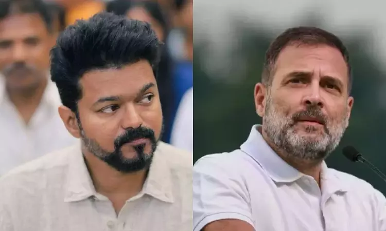 விஜய் கட்சிக்கான கதவு அடைக்கப்பட்டது! தவெகவுடன் கூட்டணி வதந்திக்கு முற்றுப்புள்ளி!   ராகுல் காந்தி  திட்டவட்ட அறிவிப்பு..!!