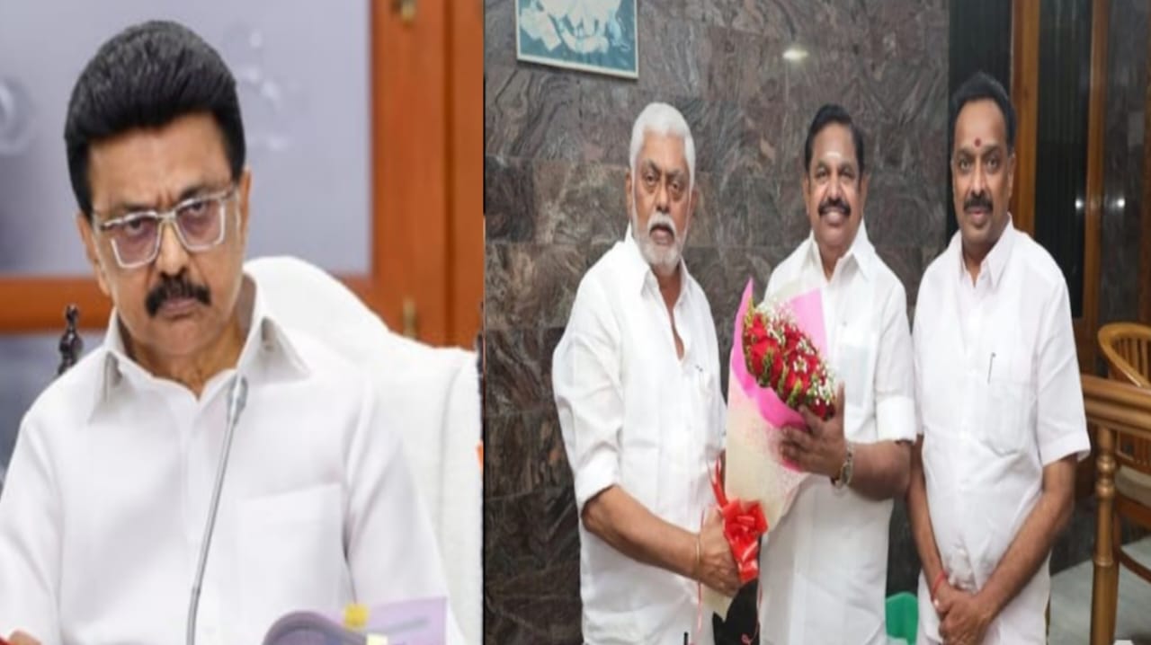 Breaking: திமுக-வுக்கு பெரும் ஷாக்..! EPS முன்னிலையில் அதிமுகவில் இணைந்த முன்னாள் அமைச்சர்…!!!