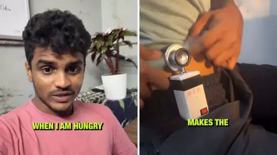 அடேங்கப்பா! பசிச்சாலே போதும்…. உடனே பார்சல் வீட்டுக்கு வரும்…. ‘MOM’ AI கருவியை கண்டுபிடித்த டெக் பிரியர்….!!