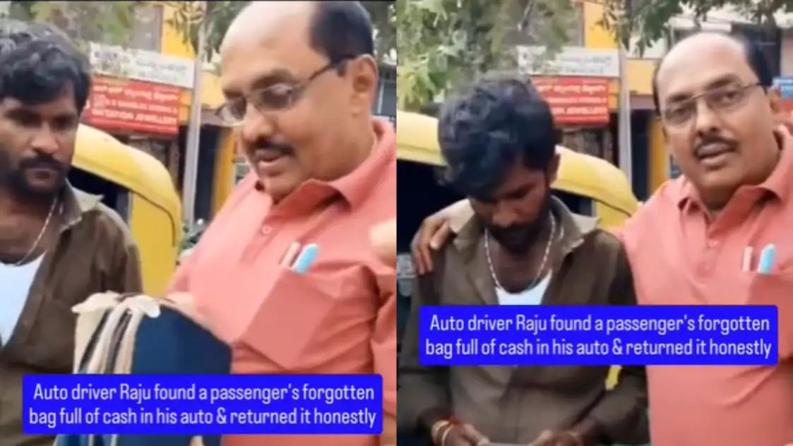 ரேபிடோ ஓட்டுநரின் நேர்மை! பெங்களூரு ஓட்டுநர்களின் இந்த செயல்… நெகிழ்ச்சியான வீடியோ வைரல்!
