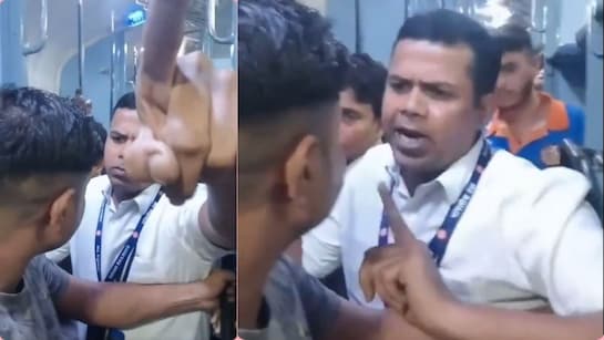 “நான் அபராதம் எல்லாம் போட மாட்டேன்.. உடனே வெளியேறுங்கள்”… டிக்கெட் இல்லாமல் ரயிலின் ஸ்லீப்பர் பெட்டிக்குள் ஏறிய பயணிகள்… காட்டமாக பேசிய டிடிஇ… வைரலாகும் வீடியோ…!!