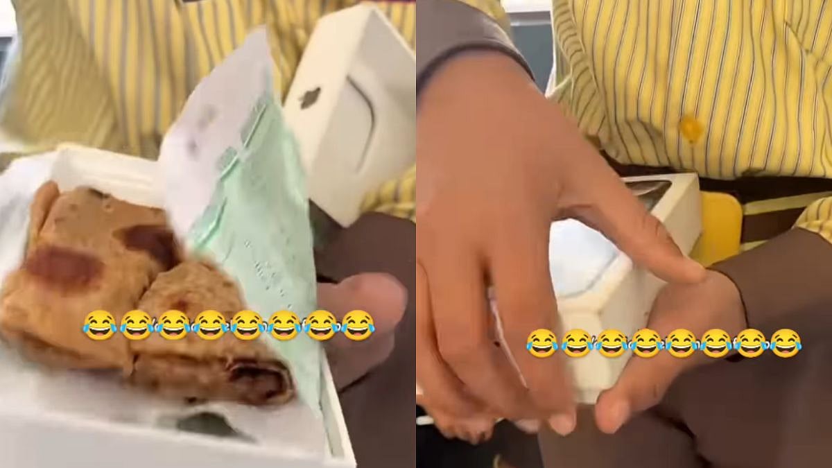 ஐபோன் 15-ல் பரோட்டா…. மதிய உணவுக்கு இப்படி ஒரு யோசனையா? உலகையே சிரிக்க வைத்த சிறுவன்..!!!