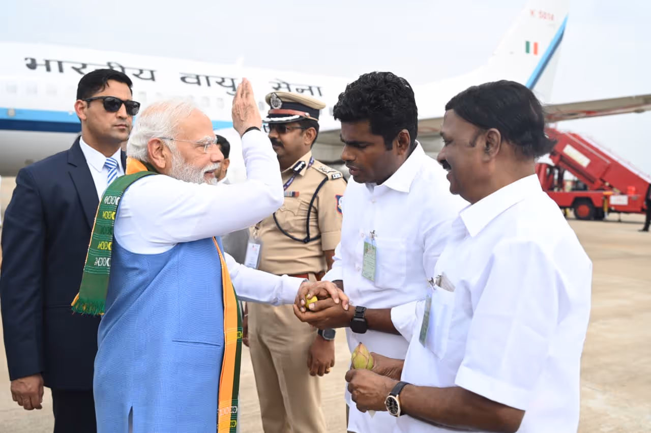 இயற்கை வேளாண் மாநாடு… ‘அயர்ன்மேன்’ என அண்ணாமலையை பாராட்டி தள்ளிய பிரதமர் மோடி… வைரல் வீடியோ…!!!