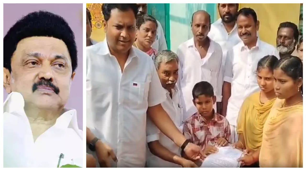 “பெற்றோரை இழந்து ஆதரவின்றி கலங்கிய 3 குழந்தைகள்”… ஓடோடி சென்ற அமைச்சர் டிஆர்பி ராஜா… போனில் பேசிய முதல்வர் ஸ்டாலின்… திமுக அரசின் நெகிழ்ச்சி நடவடிக்கை..!!!