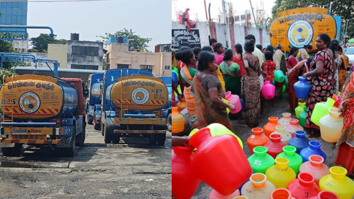 சென்னை: டேங்கர் லாரிகள் மூலம் விநியோகிக்கப்படும் தண்ணீருருக்கான கட்டணம் உயர்வு… வெளியான அதிரடி அறிவிப்பு..!!!