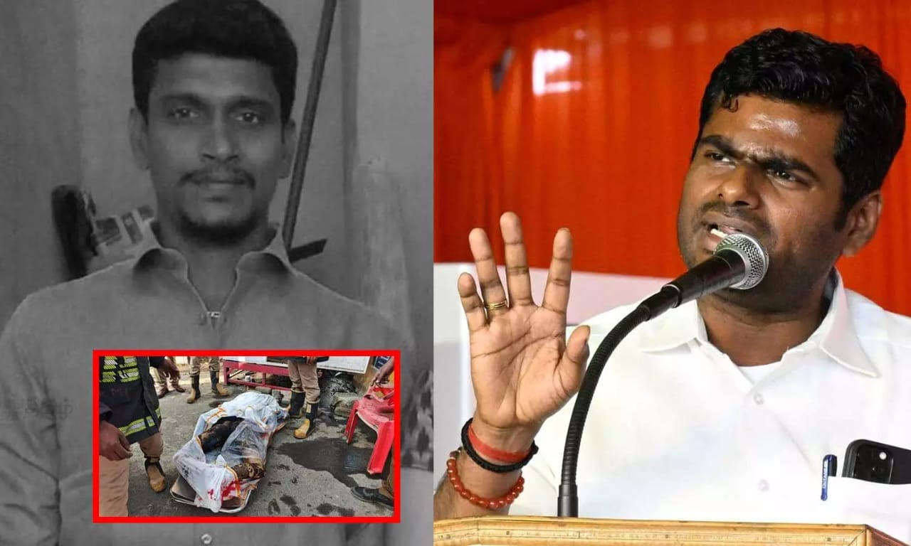 திருப்பரங்குன்றம் தீப விவகாரம்..! “தீக்குளித்து உயிரை விட்ட இளைஞர்”… வீடியோவை வெளியிட்டு அண்ணாமலை பரபரப்பு பதிவு…!!!!