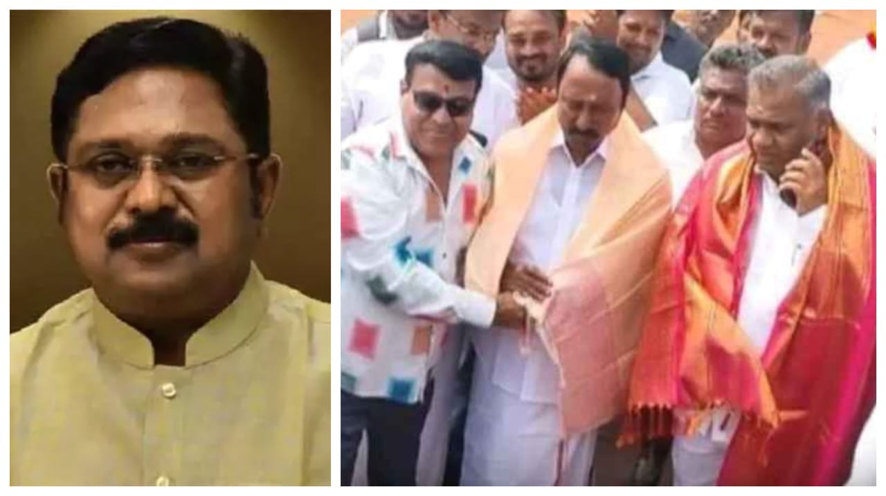 Breaking: டிடிவி தினகரனுக்கு ஷாக்..! செங்கோட்டையன் முன்னிலையில் அமமுக முக்கிய நிர்வாகி உட்பட பலர் தவெக-வில் ஐக்கியம்…!!!!