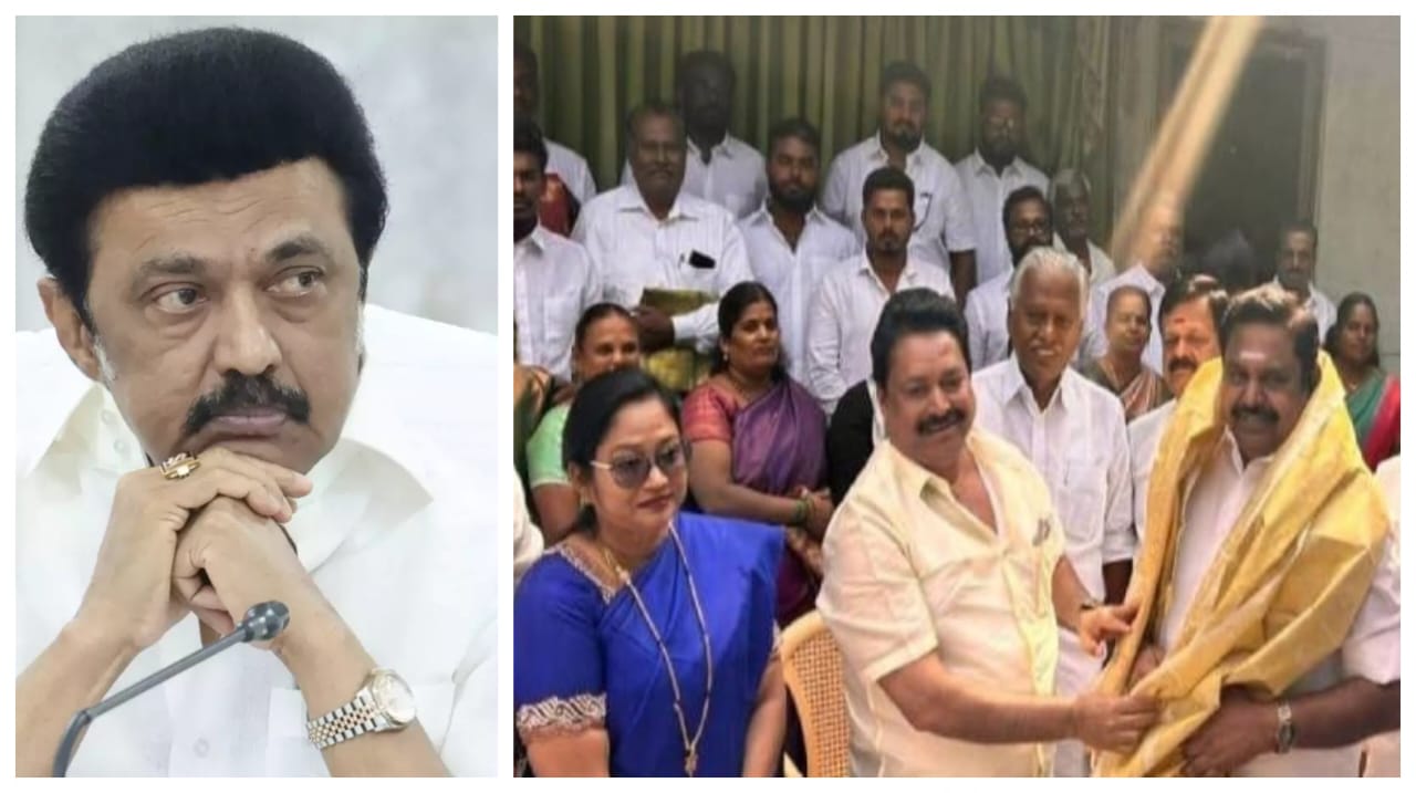 திமுகவுக்கு ஷாக்..! “கே‌.பி. முனுசாமியின் அதிரடி ஆக்சன்”.. அதிமுகவில் இணைந்த திமுக முக்கிய புள்ளி… செம குஷியில் இபிஎஸ்..!!